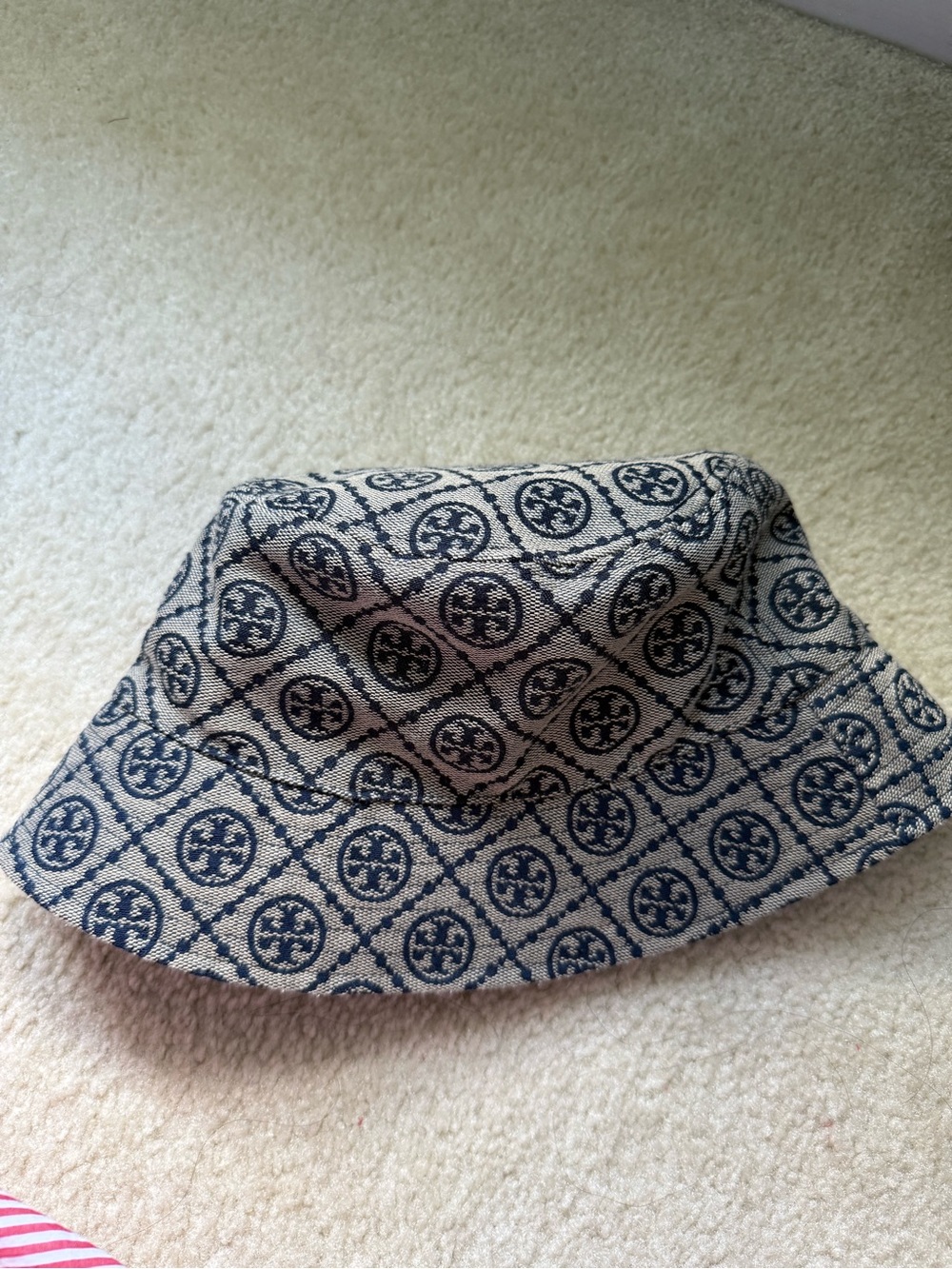 Tory Burch Navy Bucket Hat